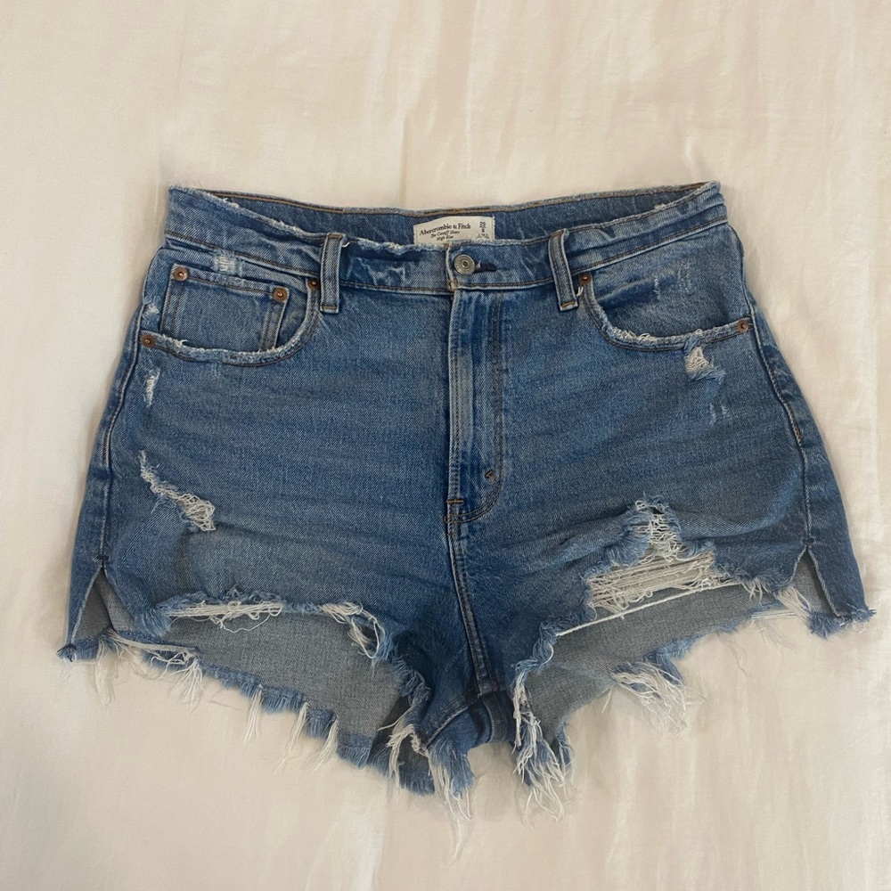 Abercrombie jean shorts
